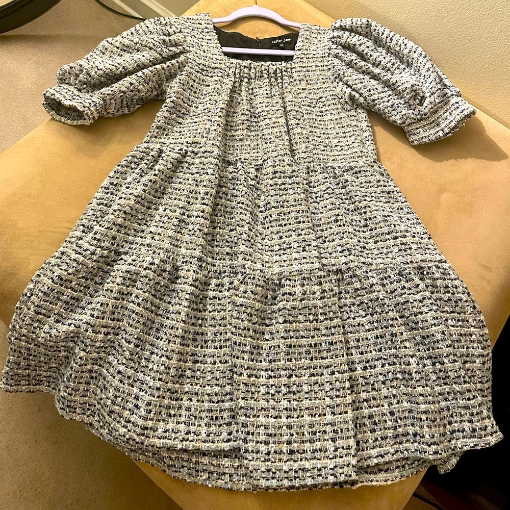 Sister Jane Waltz Tweed Confetti Dress - Picture 3 of 9